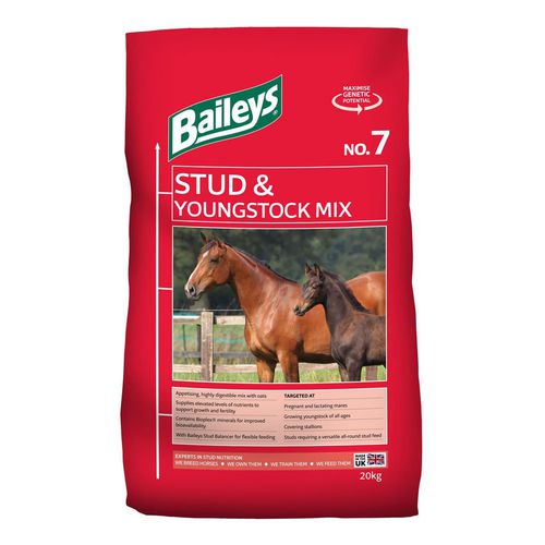 Animal feed supplement - STUD & YOUNGSTOCK MIX - baileyshorsefeeds - for horses / mineral / vitamin