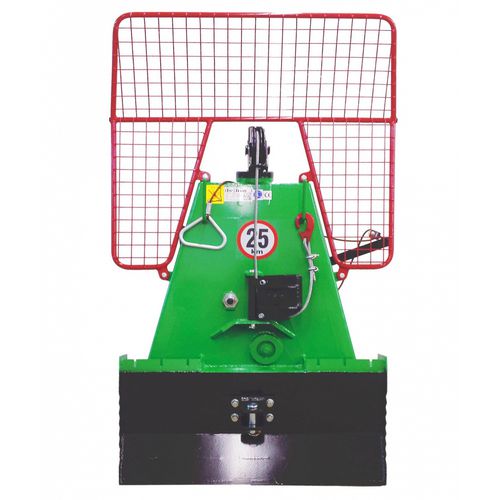 Manual forestry winch - WINCH 2.5T - Bystroň - Integrace s.r.o. - tractor mounted