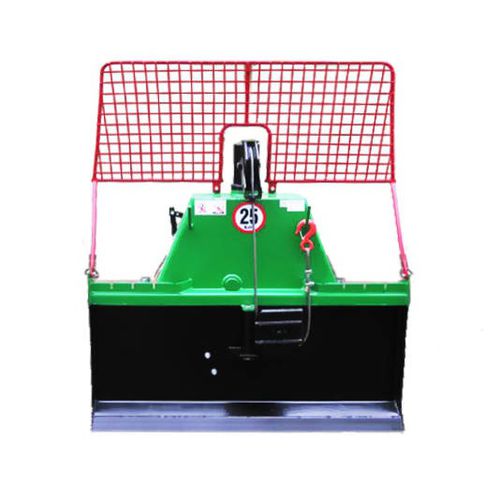 Manual forestry winch - WINCH 7,5T - Bystroň - Integrace s.r.o. - tractor mounted