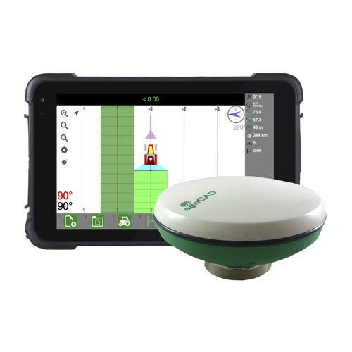 Satellite guidance system - ST62 - s.c.s. survey cad system - for combine harvesters / for crop sprayers / for agriculture machines