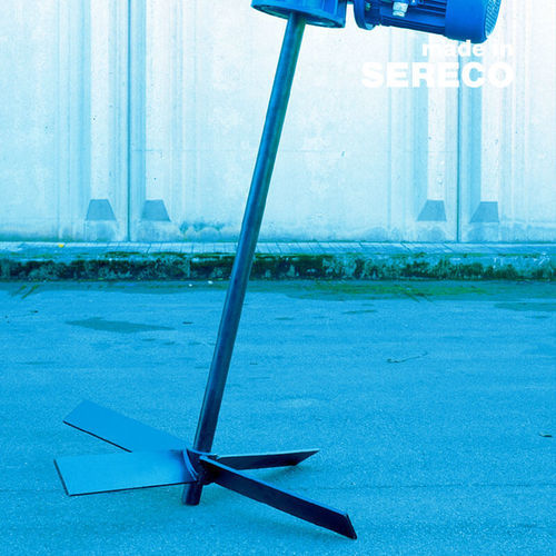 Vertical agitator - E4PI - sereco - inclined / stainless steel / electrically-powered