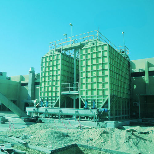 Free-flowing product silo - SF - sereco - stainless steel / hopper / rectangular