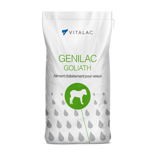 Calf milk replacer - GENILAC GOLIATH - VITALAC - powder / stimulate appetite