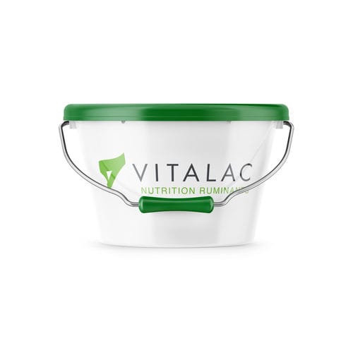 Cow mineral bucket - VITABLOC 3/21/4 - VITALAC - with trace elements / vitamins / molasses