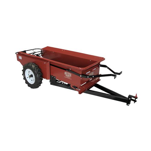Towed manure spreader 27+, 37+ millcreekspreaders horizontals beaters / singleaxle