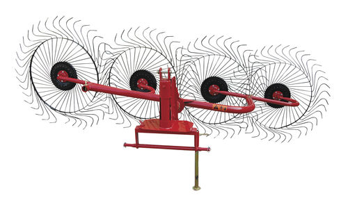 Wheel rake - DEMIR PACKING AND AGRICULTURAL MACHINERY - side delivery / center delivery / multi-rotor