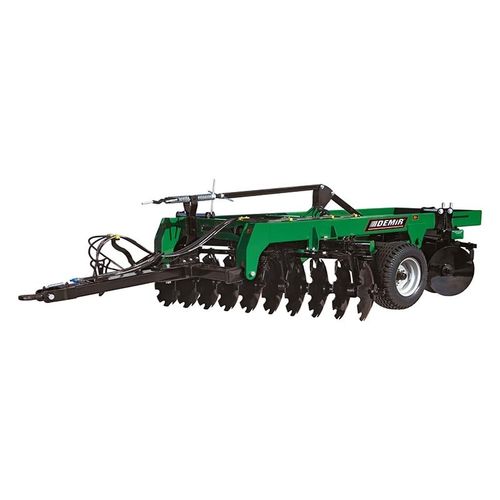 Towed disc harrow - DGD series - DEMIR PACKING AND AGRICULTURAL MACHINERY - 1-section / depth control