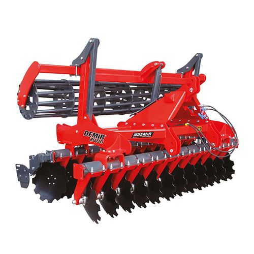 Mounted disc harrow - DBG series - DEMIR PACKING AND AGRICULTURAL MACHINERY - 2-section / with roller / offset