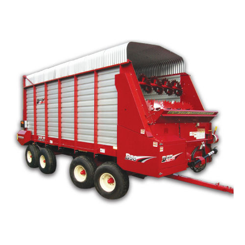 Dump trailer B58 Series dionag 4axle / silage / 0 t...10 t