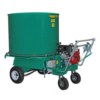 Walk-behind straw blower - Wic - bedding / for square bales