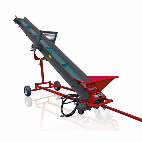 Firewood conveyor FB 2500 suema belt / mobile / inclined