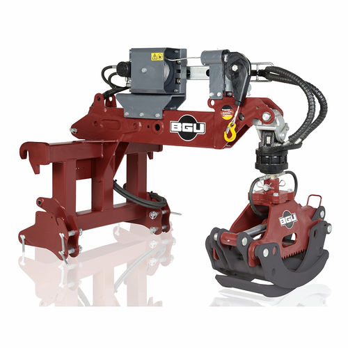 Agricultural log grapple - HRZ FIX-EURO/KOMBI - suema - for loaders