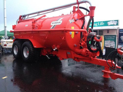 Tandem axle slurry tanker - redrockmachinery - 2-axle / 3-axle / towed