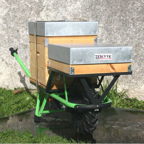 Electric wheelbarrow - CLAS -PORTE RUCHES - zoette