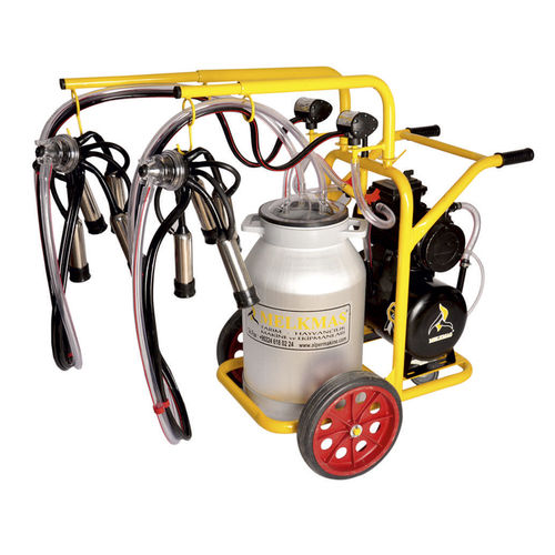 Cow milking machine - 022417 - alpermakine - electric / mobile