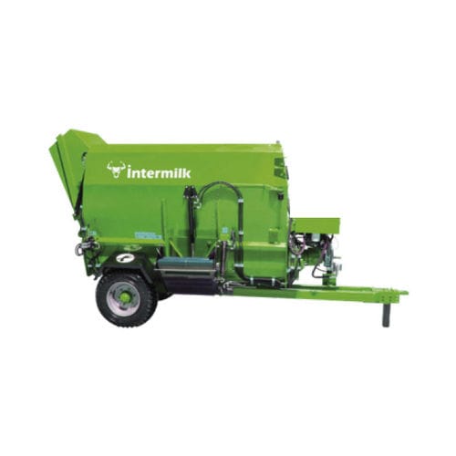 Horizontal feed mixer - Intermilk - towed