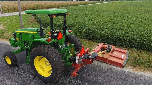 Mounted boom mower - MDB130 - rhinoag - PTO-driven