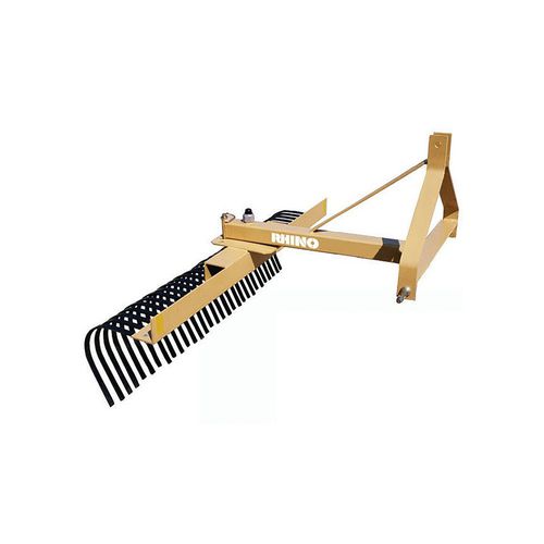 Stone rake LLR SERIES rhinoag rigid / side delivery / arboriculture
