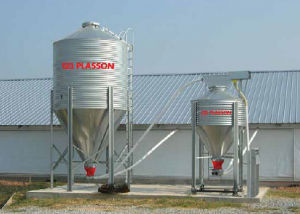 Silo scale - plasson - dosing