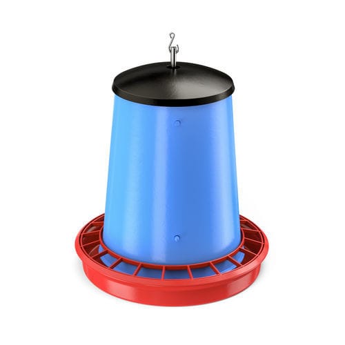 Chicken feeder - Manola B - Giordano Global - plastic / multi-access / circular