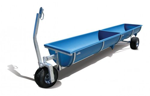 Cattle feeder - MEAL  - stallion - plastic / galvanized steel / multi-access