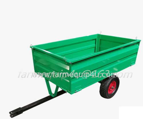 Tipping trailer - WCART series  - Hangzhou SanSen Hardware Machinery Co.,Ltd - single-axle / garden