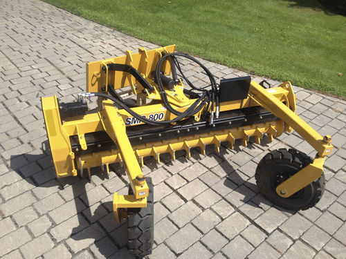 Stone rake - Dutchman Industries - rigid / center delivery ...