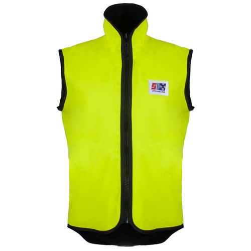 Work vest - 985N - Stormline - fleece / high-visibility / forestry