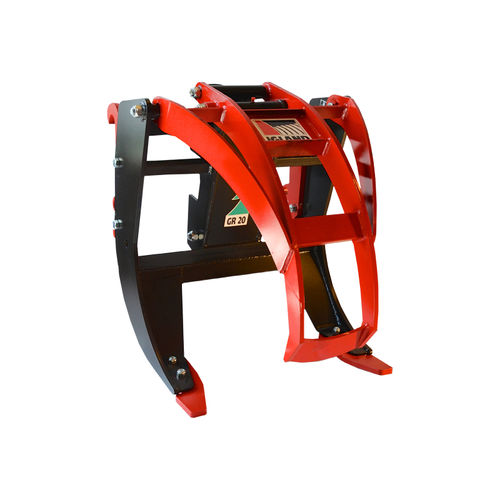 Agricultural log grapple GR 20 igland for loaders / versatile