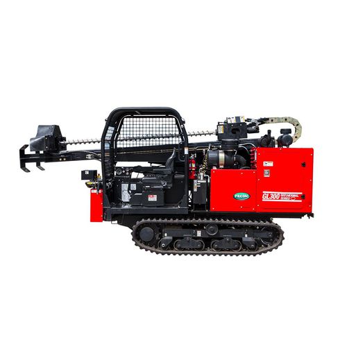 Geothermal drilling rig - GL300 - fecon - diesel engine / hydraulic