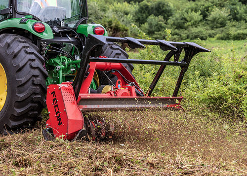 Mounted mulcher - BULL HOG - fecon - hammer / forestry / PTO-driven