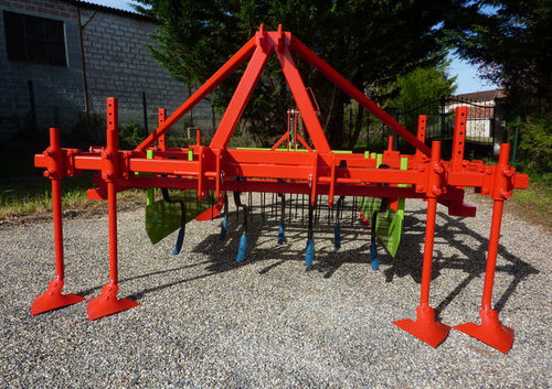 Mounted field cultivator - sicam - rigid tine / 3-point hitch / spring tine