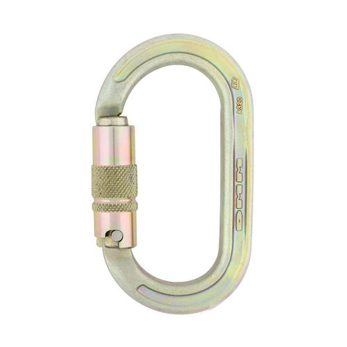Locking carabiner IBeam Oval DMM Professional steel / oval