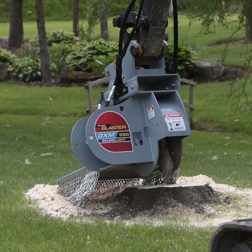 Excavator stump grinder - GXM750 - baumalight - hydraulic drive