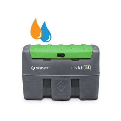 Diesel fuel tank - SWIMER mobi 5S Duo - SWIMER - mobile / polyethylene