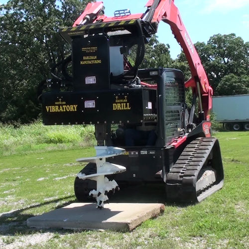 Hydraulic earth auger - VIBRATORY - harlemanglobal