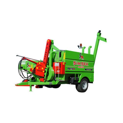 Pumpkin seed harvester machine - TURBO 5000 - SimSek Makine - towed / 1-row