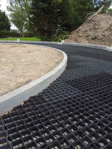 Plastic floor panel - Equitrack - Molenkoning BV - for horse breeding / non-slip
