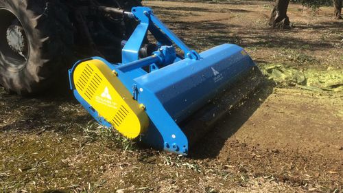 Mounted mulcher - TE/F series - OMATECH - flail / for orchards / vineyard