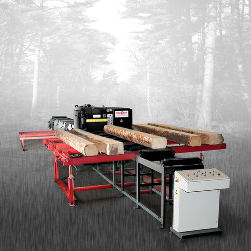 Circular sawmill - CS - wravor - vertical / stationary