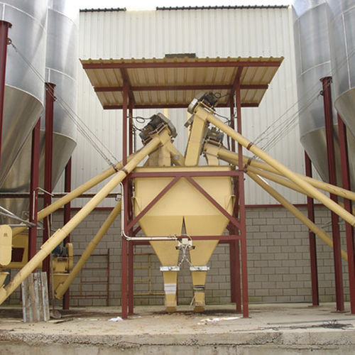 Grain silo - metaga - metal / hopper