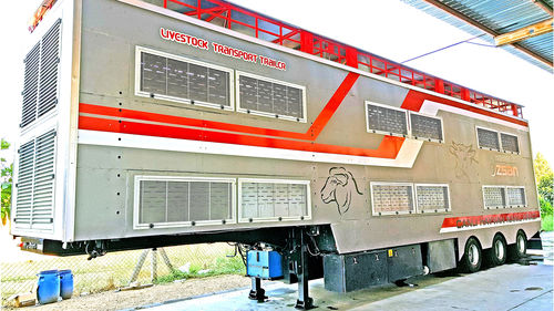 Cattle trailer - ozsantarim - goat / sheep / tandem axle