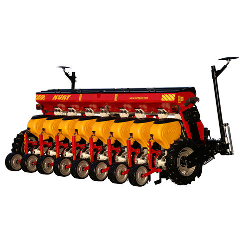 Pneumatic precision seed drill kurttarim 8rows / tractormounted