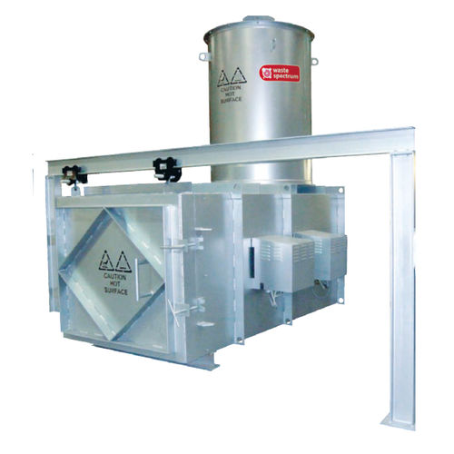 Pig waste incinerator - Volkan 2000 - Waste Spectrum Incineration Systems - sheep / cattle / for pets
