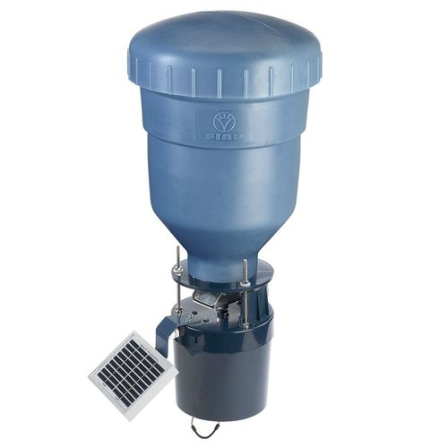 Hopper feeding system - 1568 - fiap - for aquaculture / automatic / solar