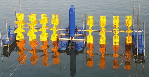 Aquaculture aerator - 2.0 HP 8 - SHIVAQUA - blade
