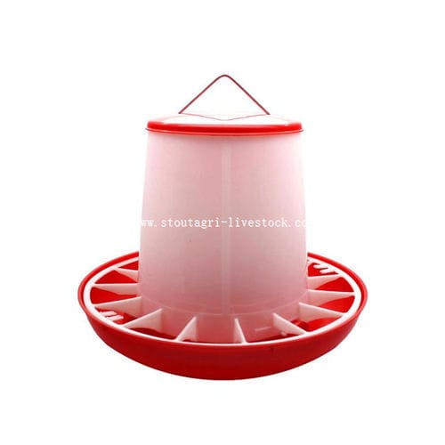 Poultry feeder - 42053 series - StoutAgri - polypropylene / multi-access / circular