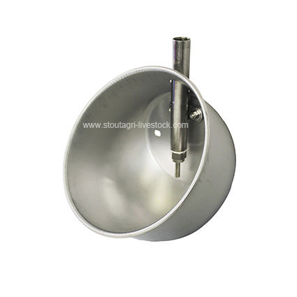 Swine drinker - 11010 series - StoutAgri - bowl / stainless steel / single access