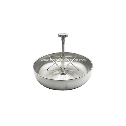 Piglet feeder - 131122 - StoutAgri - stainless steel / multi-access / floor-mounted