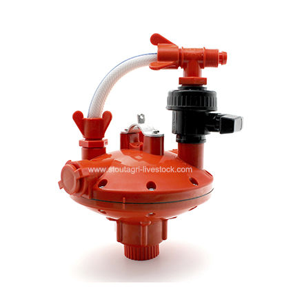 Poultry drinking system - 410502 - StoutAgri - automatic / plastic / installation